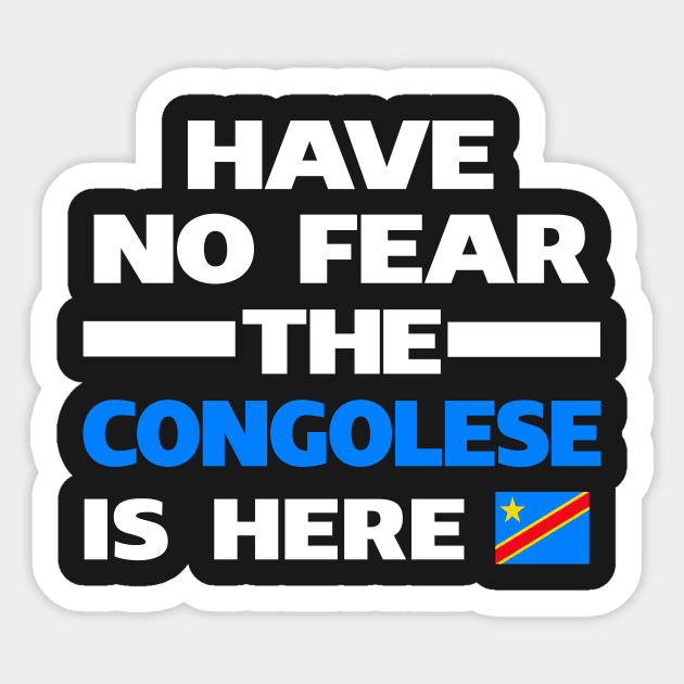 Congolese Here Democratic Republic Congo Sticker by lubashantae